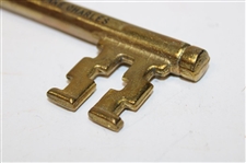 Chi Chi Rodriguez's Personal Key To The City Of Lake Charles Brass Key Bottle Opener