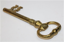 Chi Chi Rodriguez's Personal Key To The City Of Lake Charles Brass Key Bottle Opener