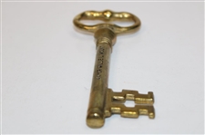 Chi Chi Rodriguez's Personal Key To The City Of Lake Charles Brass Key Bottle Opener