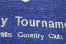 Chi Chi Rodriguez's Personal 1989 Oak Hills Country Club Charity Tournament Blue & White Beach Towel