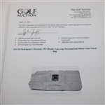 Chi Chi Rodriguez's Personal 1973 Ryder Cup Logo Personalized White Club Travel Bag