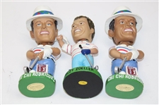 Chi Chi Rodriguez's Two (2) Senior PGA Tour w/Fuzzy Zoeller 1984 Us open Champion Bobbleheads