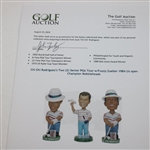 Chi Chi Rodriguez's Two (2) Senior PGA Tour w/Fuzzy Zoeller 1984 Us open Champion Bobbleheads