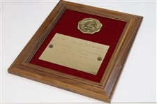 Four (4) Chi Chi Plaques/Awards - Mazda Champions, South Florida & more