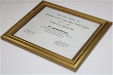 Four (4) Chi Chi Plaques/Awards - Mazda Champions, South Florida & more
