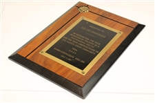 Four (4) Chi Chi Plaques/Awards - NFL Classic, Lexus Challenge & more
