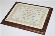 Four (4) Chi Chi Plaques/Awards - Eagle Award, Armed Forces MacDill AFB & more