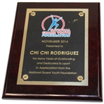 Four (4) Chi Chi Plaques/Awards - Chrysler Cup, National Guard & more