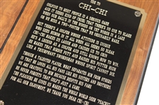 Four (4) Chi Chi Plaques/Awards - Liberty Mutual, Van Patrick Memorial & more