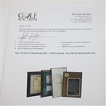 Four (4) Chi Chi Plaques/Awards - Liberty Mutual, Van Patrick Memorial & more