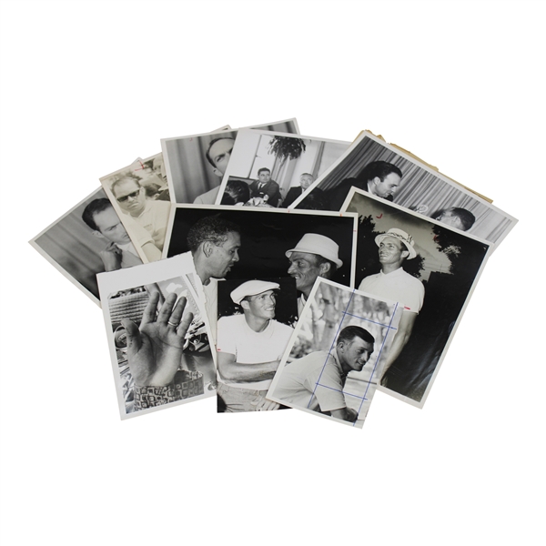 Ten (10) Chi Chi Rodriguez Wire/Press/Original Photos