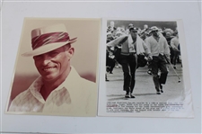 Ten (10) Chi Chi Rodriguez Wire/Press/Original Photos
