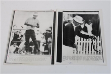 Ten (10) Chi Chi Rodriguez Wire/Press/Original Photos