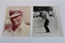 Ten (10) Chi Chi Rodriguez Wire/Press/Original Photos