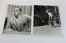 Ten (10) Chi Chi Rodriguez Wire/Press/Original Photos