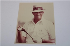 Ten (10) Chi Chi Rodriguez Wire/Press/Original Photos