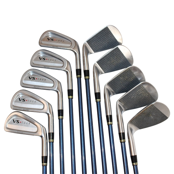 Chi Chi Rodriguezs Personal Kasco VS Tour Shockless Steel SA502 Iron Set (2-PW) 