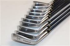 Chi Chi Rodriguez's Personal Kasco VS Tour Shockless Steel SA502 Iron Set (2-PW) 