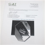 Chi Chi Rodriguez's 1989 Crestar Classic Glass Trophy