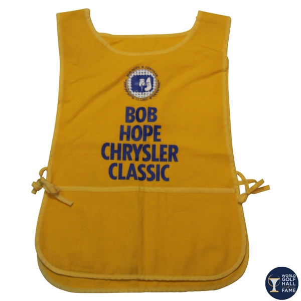 Bob Hope Chrysler Classic Yellow Caddie Bib