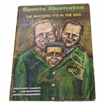 Big 3 Palmer, Nicklaus & Player Signed 1966 Sports Illustrated Magazine - April JSA ALOA