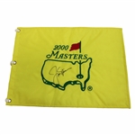 Jack Nicklaus Signed 2000 Masters Embroidered Flag - Large Signature JSA ALOA