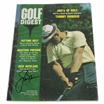 Jack Nicklaus Signed 1967 Golf Digest Magazine - April JSA ALOA