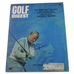 Jack Nicklaus Signed 1969 Golf Digest Magazine -November JSA ALOA