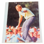 Jack Nicklaus Signed Raising Putter from 1986 Masters 8x10 Photo JSA ALOA