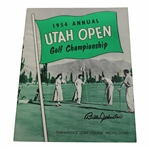 Bill Johnston Signed 1954 Utah Open at Timpanogos Golf Course Program JSA ALOA