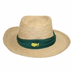 Masters Tournament Biltmore Straw Hat with Pine Green Band - L/XL