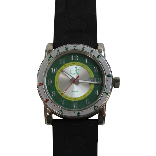 Masters Tournament Undated Dk Green/Lt Green Pace of Play Watch - Used