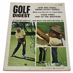 Sam Snead Signed 1968 Golf Digest Magazine - April JSA ALOA