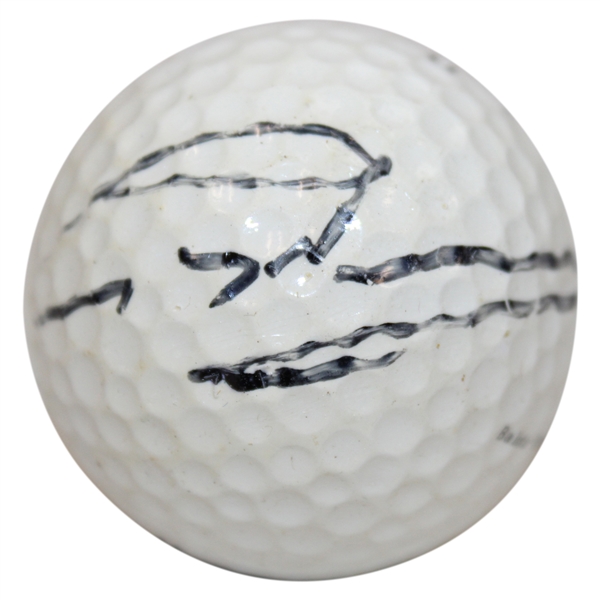 Greg Norman Signed MaxFli SHARK Balata Dunlop 0 Tour Ltd. Golf Ball JSA ALOA