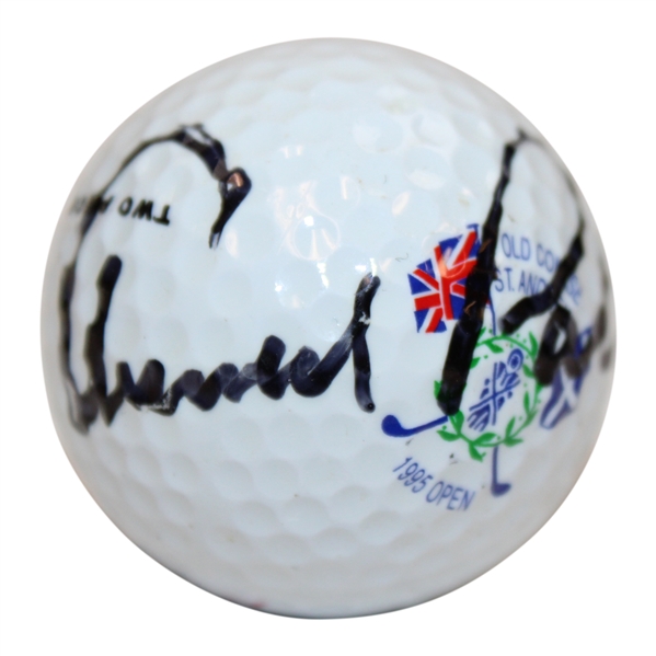 Arnold Palmer Signed 1995 Old Course St. Andrews Logo Golf Ball - Final Open JSA ALOA