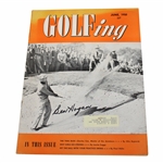 Ben Hogan Signed 1950 GOLFing Magazine - June JSA ALOA