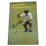 Tom Watson Signed 1983 Open Championship at Royal Birkdale Program JSA ALOA