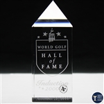 2000 World Golf Hall of Fame Induction Strassbourg Cut Crystal in Box