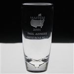 Paul Azingers 2001 Masters Tournament Hole No. 2 Steuben Crystal Eagle Glass