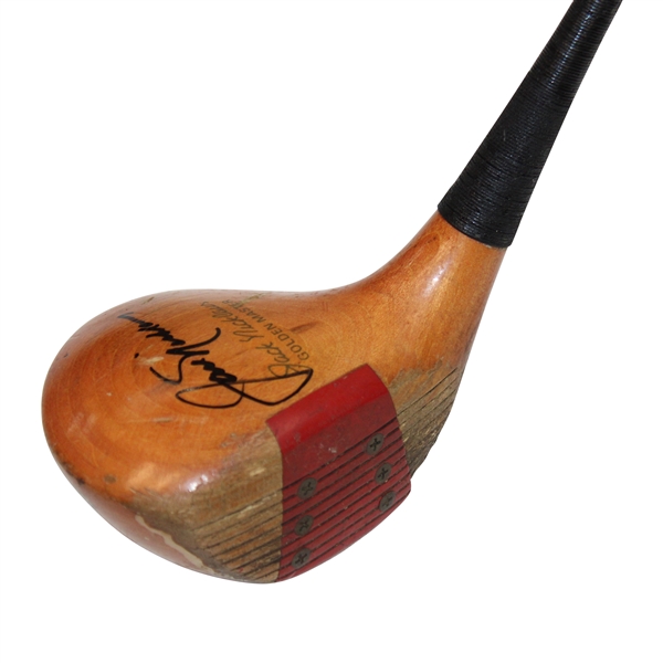 Jack Nicklaus Signed MacGregor Jack Nicklaus Golden Master Driver JSA ALOA