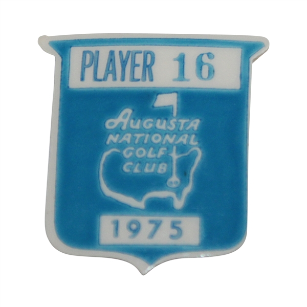 1975 Masters Tournament Contestant Badge #16 - Bob Murphy - Jack Win