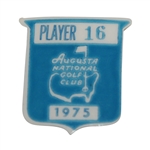 1975 Masters Tournament Contestant Badge #16 - Bob Murphy - Jack Win