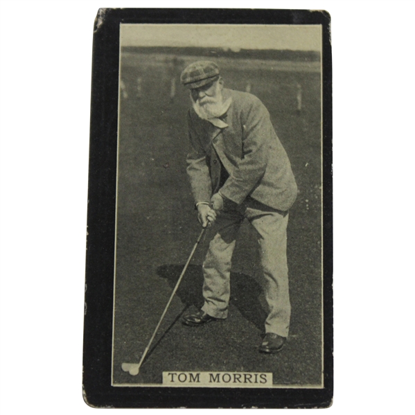 Tom Morris 1902 F & J. Smiths Champions of Sport Cigarette Card #22 w/Red Back