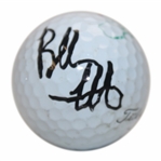 Bubba Watson Signed Masters Logo Practice Golf Ball JSA ALOA