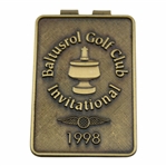 1998 Baltusrol Golf Club Invitational Contestant Money Clip