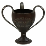 1907 Metacomet Golf Club 3 Handle Trophy Won by E.R. Phillips - Donald Ross Design