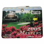 2005 Masters Tournament SERIES Badge #R01169 - Tiger Woods Winner