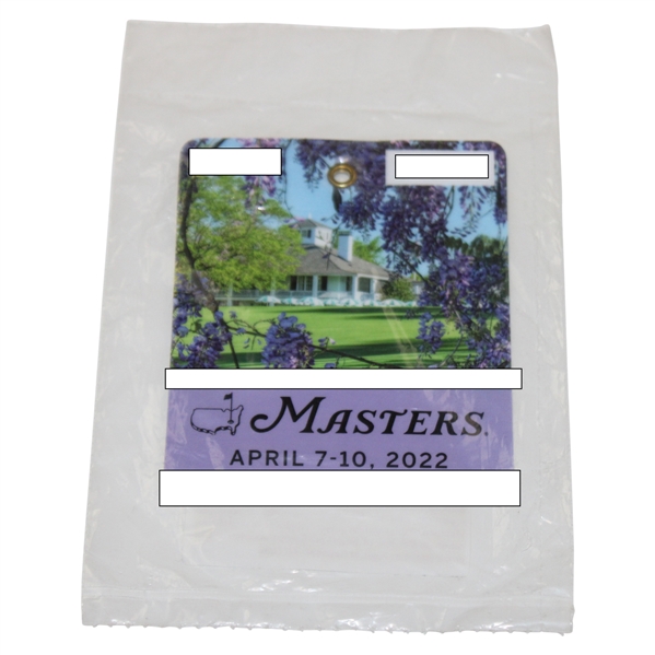 2022 Masters Tournament SERIES Badge New in Original Unopened Packaging