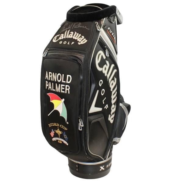 Arnold Palmer Signed Ryder Cup Captain Callaway Big Bertha Comm. Golf Bag JSA ALOA