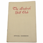 The Lindrick Golf Club Official Handbook